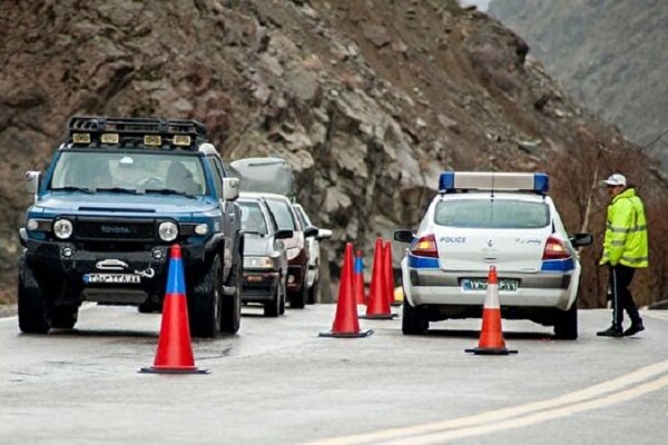 انسداد مقطعی محور کرج ـ چالوس تا ۱۸ اسفند