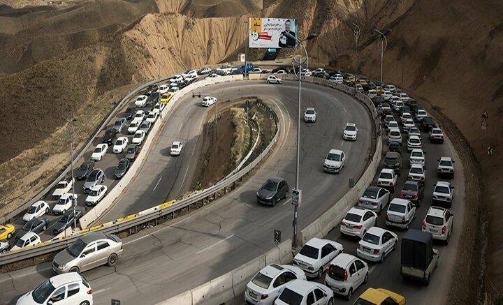 وضعیت جاده چالوس و هراز امروز