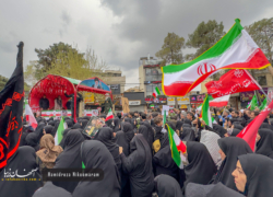تشییع شهدای حملات آمریکایی صهیونی
