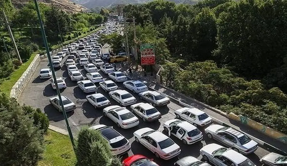 ترافیک سنگین در جاده‌های شمال