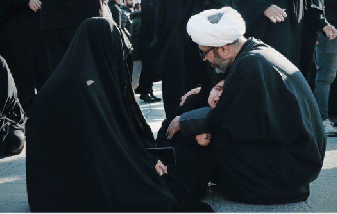 اشک بی‌پدری در آغوش پدر