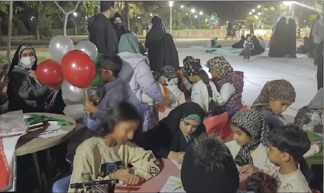 موکبی از جنس خدمت و همدلی