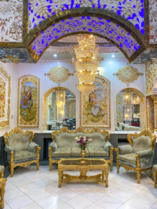 نمایی از لابی هتل زهره