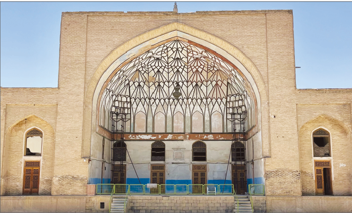عمارت تیموری به مرمت نیاز دارد