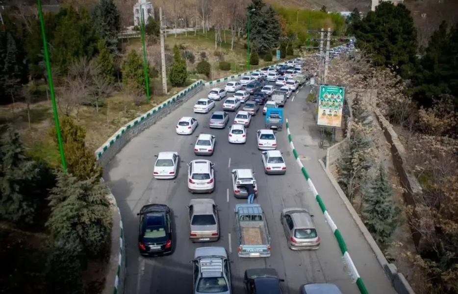 جاده چالوس یک‌طرفه شد