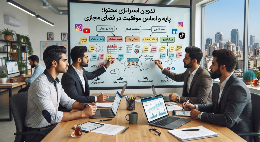 تدوین استراتژی محتوا؛ پایه و اساس موفقیت در فضای مجازی