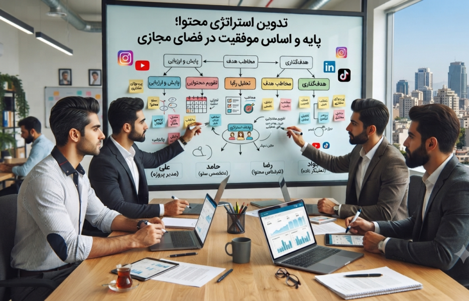 تدوین استراتژی محتوا؛ پایه و اساس موفقیت در فضای مجازی