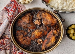 طرز تهیه مرغ ترش و شیرین مجلسی