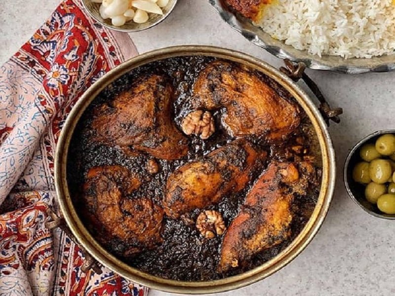 طرز تهیه مرغ ترش و شیرین مجلسی