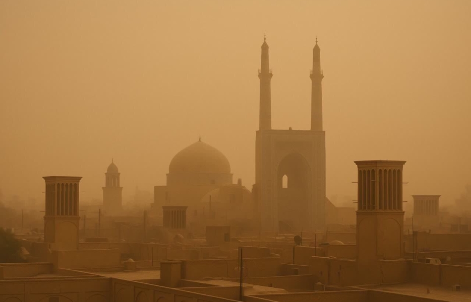 نکات ایمنی در زمان وقوع گرد و غبار  