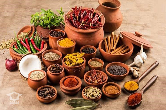 کاربرد ادویه‌ها در غذاها