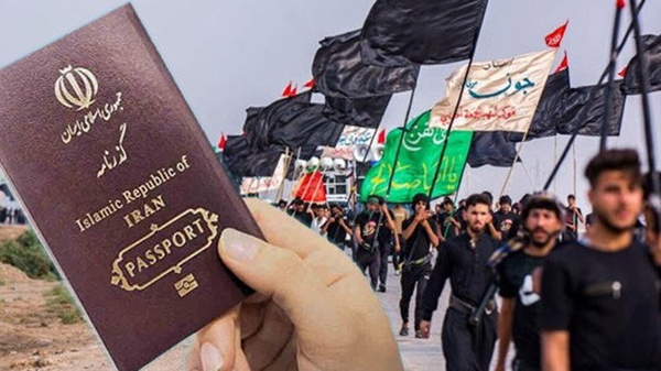 گذرنامه‌ اربعین در کمتر از یک ساعت آماده ارسال می‌شوند