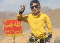 کوهنورد ۹ ساله فلاورجانی در آرزوی فتح اورست