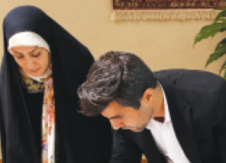 نگاه یک شهید بر بومِ زوج هنرمند!