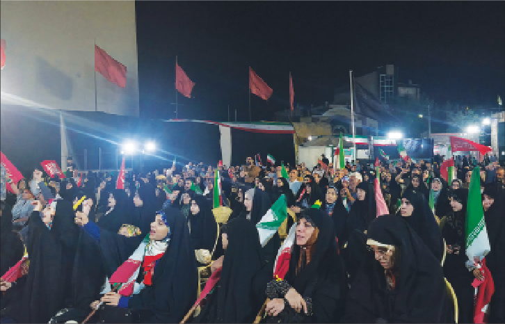 موکب پویا  از دل مسجد پویا