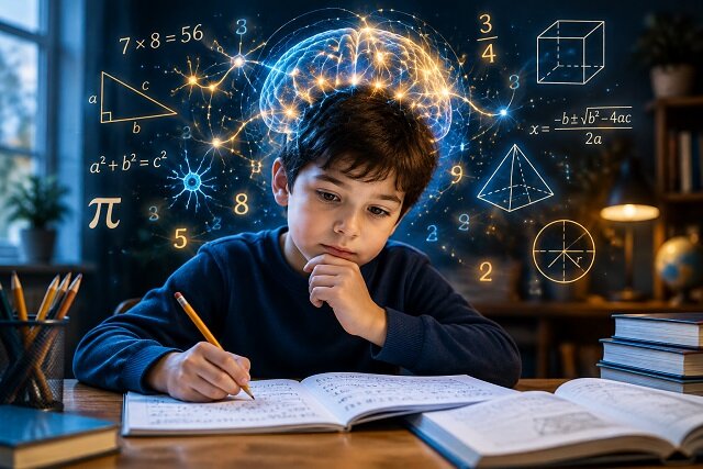 چرا بعضی کودکان در یادگیری ریاضی مشکل دارند؟