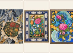 نیمی از من رنگ است و نیم دیگرم کلمه