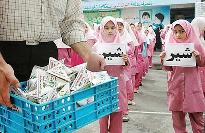 توزیع شیر مدارس از آبان آغاز می‌شود
