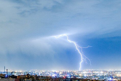 رگبار و رعدوبرق در ۹ استان کشور