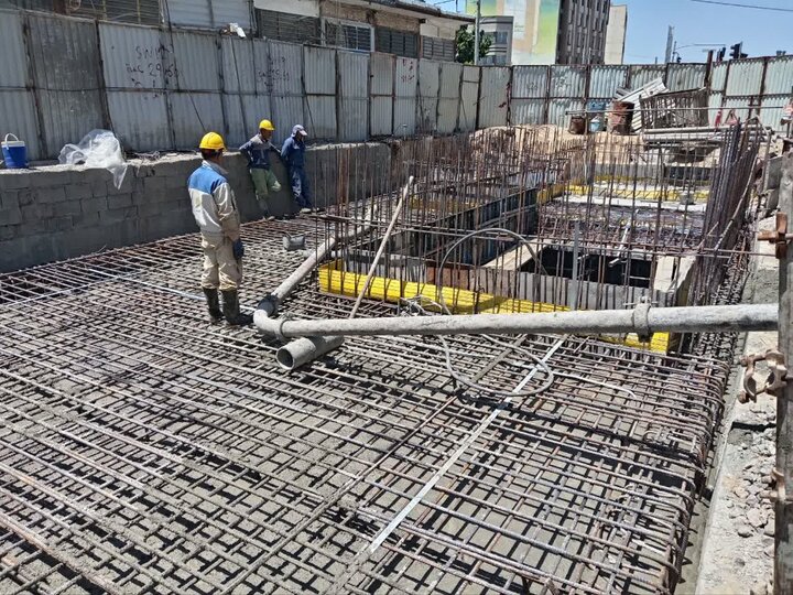 پیشرفت عملیات عمرانی ایستگاه‌های ابن‌سینا و امام‌علی(ع) در خط دو متروی اصفهان